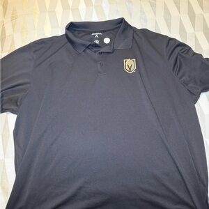 Antigua Black Polo Shirt